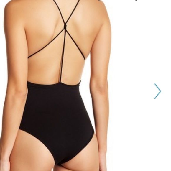 Sam Edelman Black Strappy Bodysuit - Picture 3 of 4